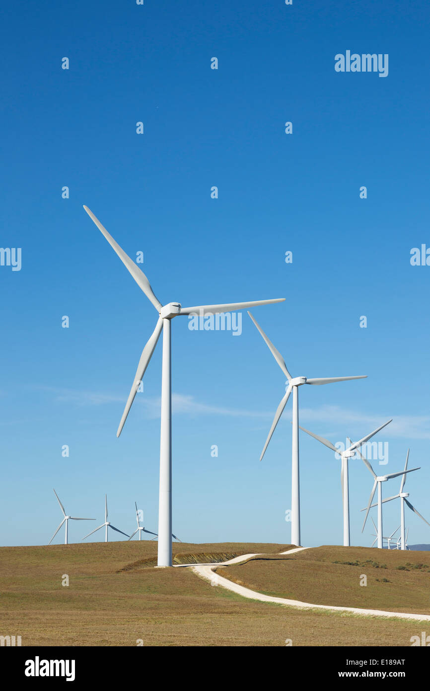 Wind farm Stock Photo