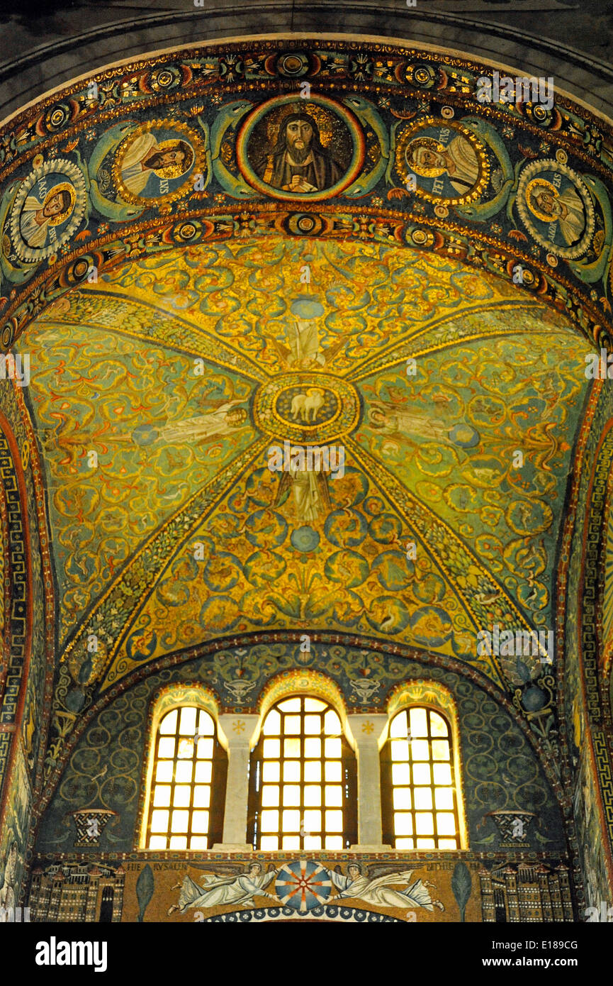 Basilica of San Vitale, Ravenna mosaics, Bologna, Italy Stock Photo - Alamy