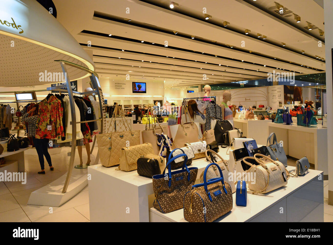 Harrod's Store, Departures Lounge, Terminal 5, Heathrow Airport. London