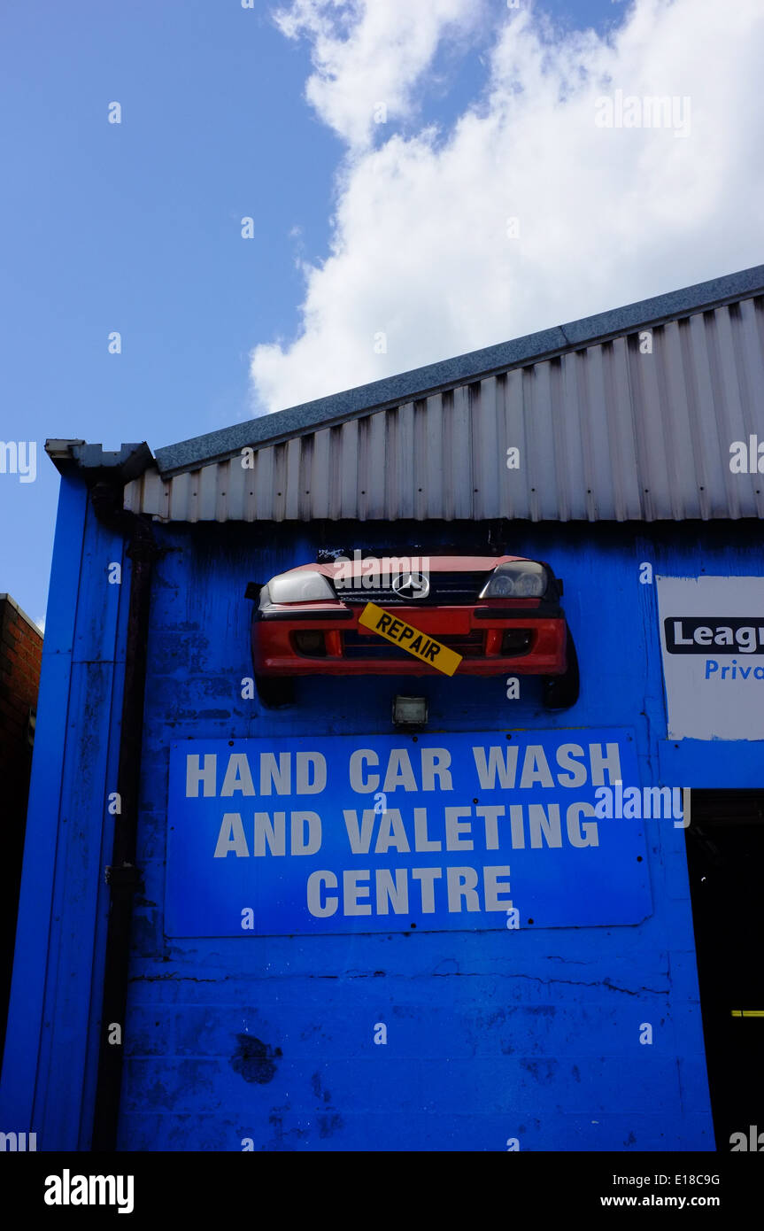 Hand Car Wash and Valeting Centre in Luton Stock Photo Alamy