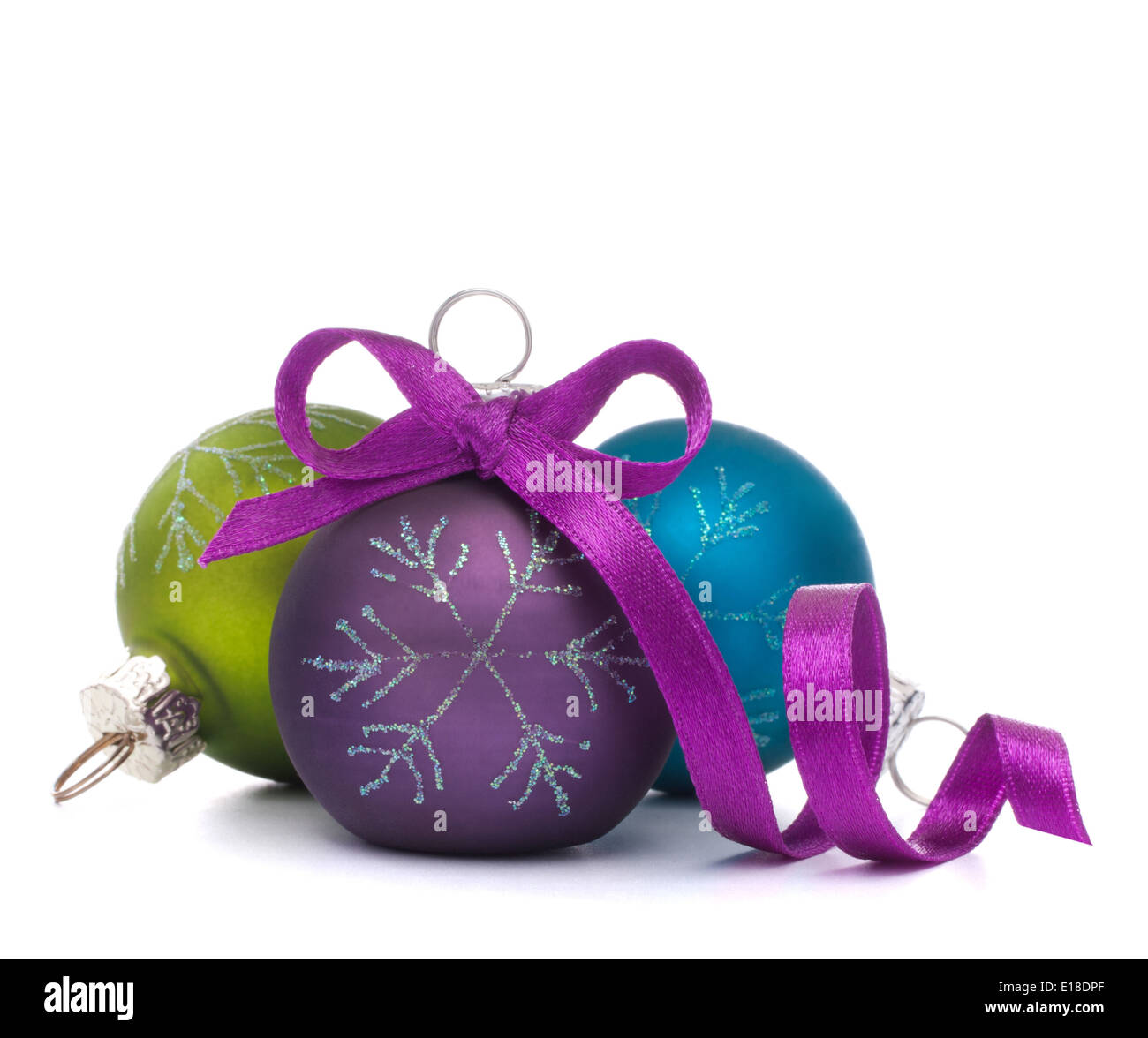 Christmas ball isolated on white background cutout Stock Photo - Alamy