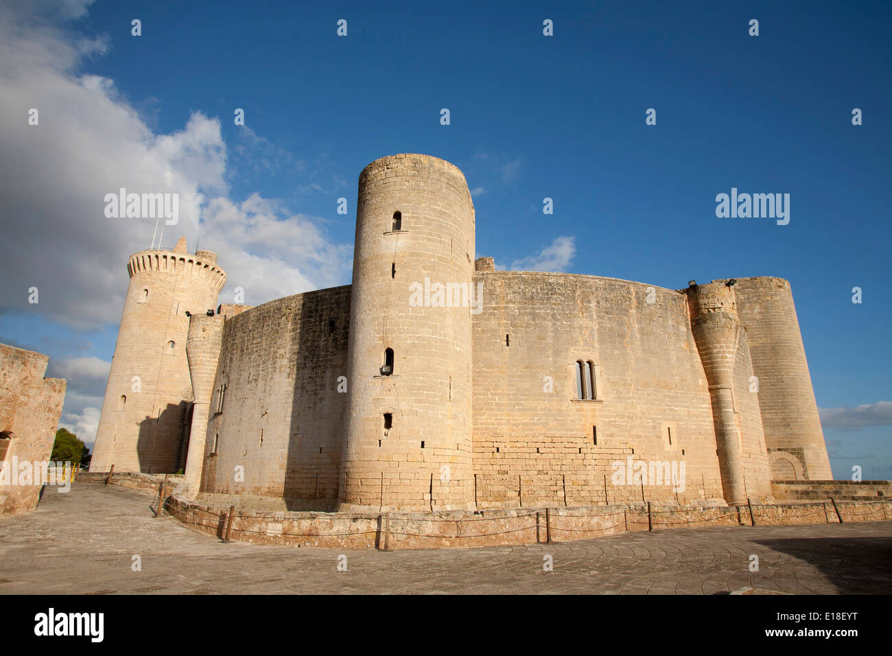 bellver castle, palma de mallorca, mallorca island, spain, europe Stock Photo