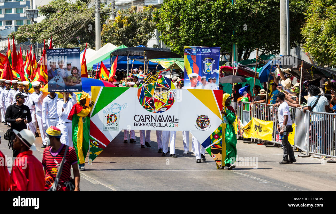 Performers in the Carnival de Barranquilla Stock Photo - Alamy