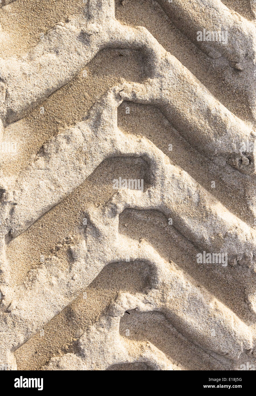 The tread pattern of the tire on the ground Stock Photo Alamy