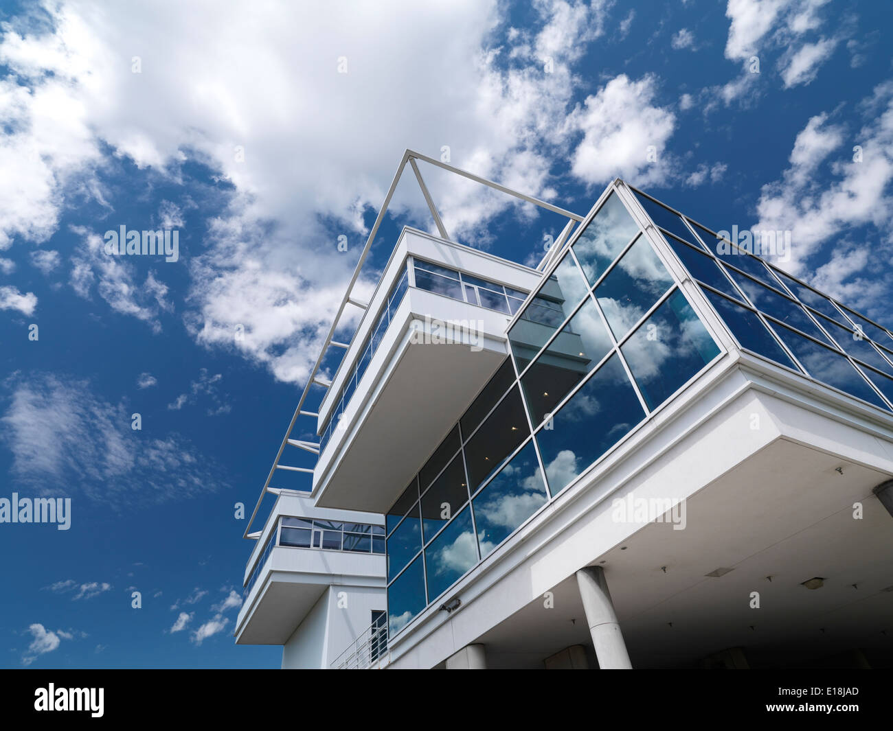 Ontario Association of Architects building detail under blue sky in Toronto, Ontario, Canada. Stock Photo