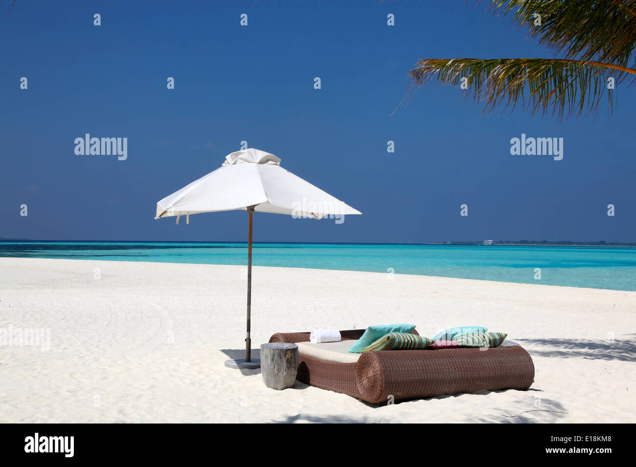 Holidays on the beach stock photo alamy