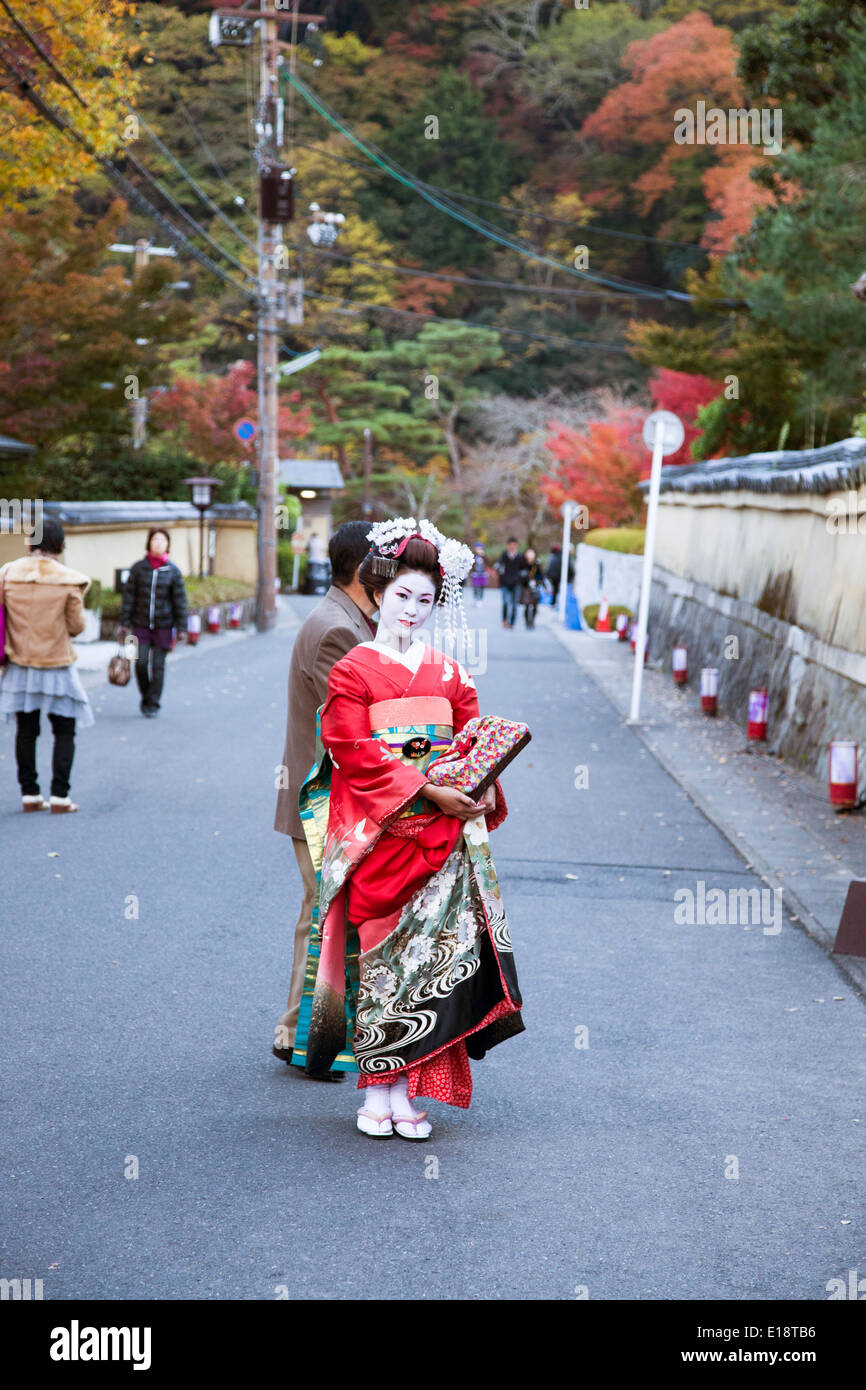 Kyoto, Japan, Geisha Stock Photo