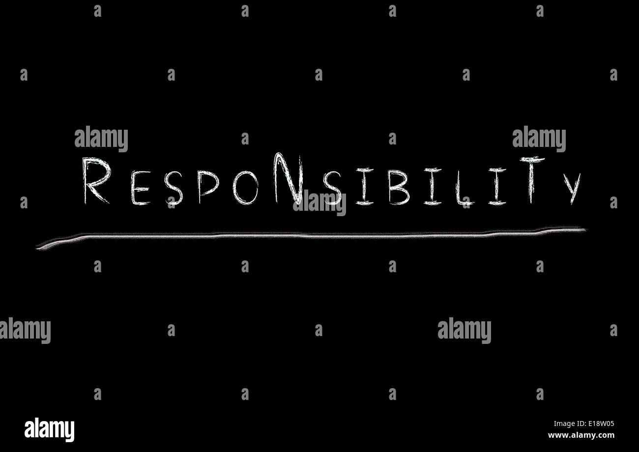 Responsibility Concept Stock Photo