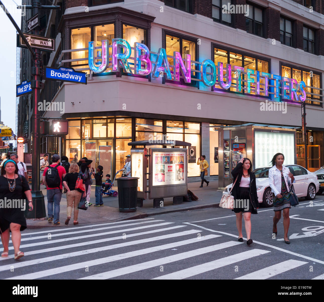 A future Urban Outfitters retail store already has its signage up in