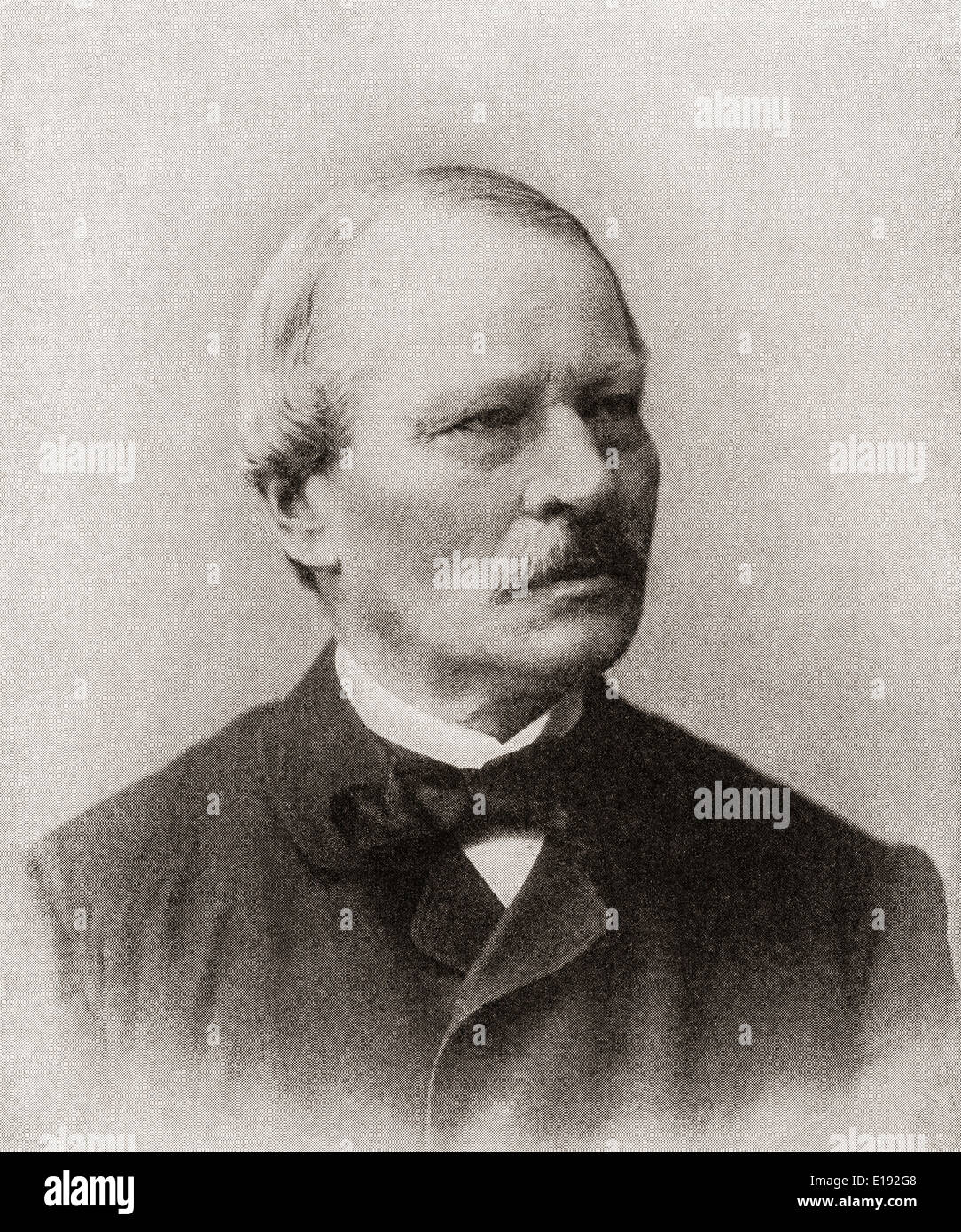 Gustav Freytag, 1816 – 1895. German novelist and playwright. Stock Photo