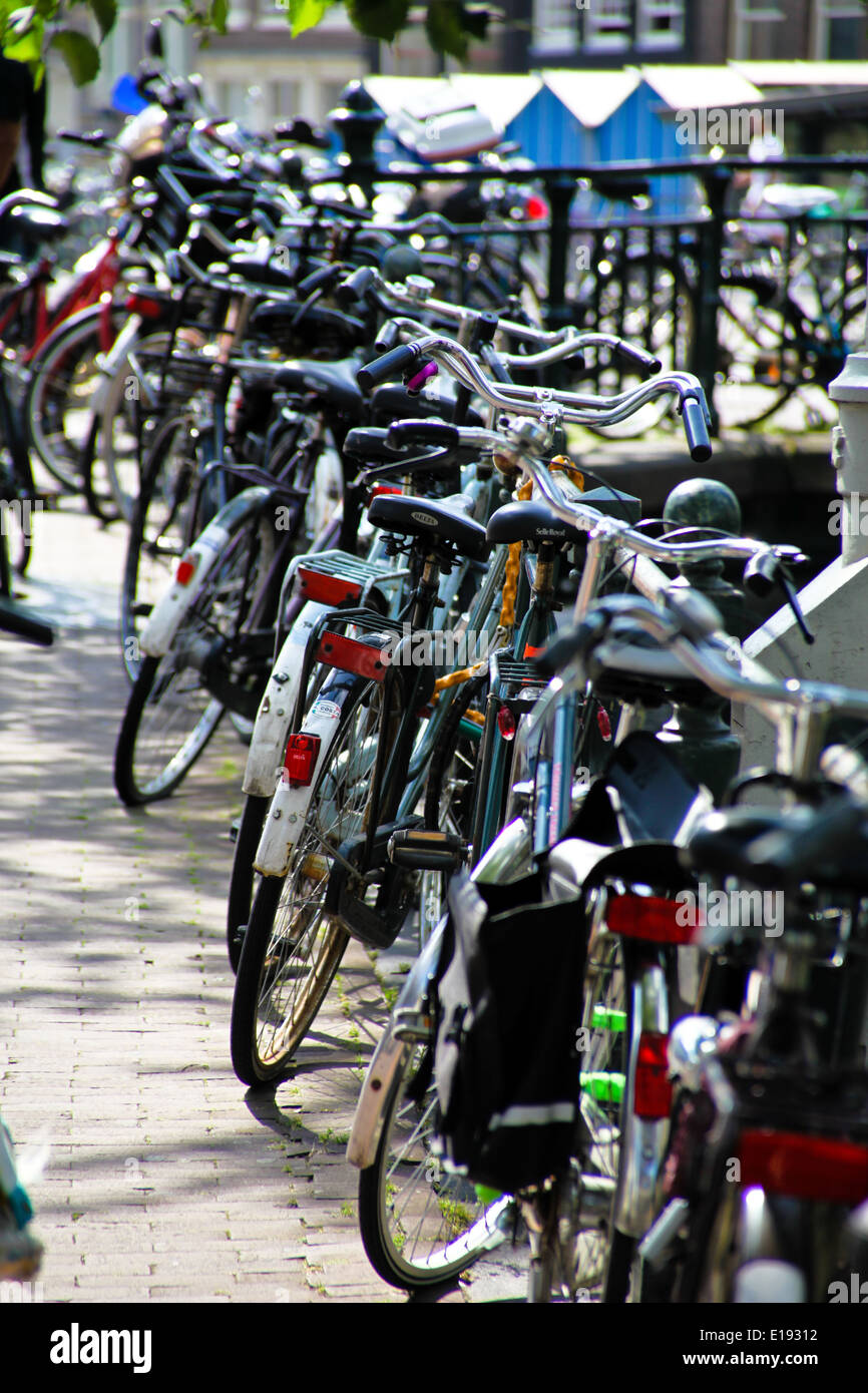 Amsterdam in den Niederlanden Stock Photo