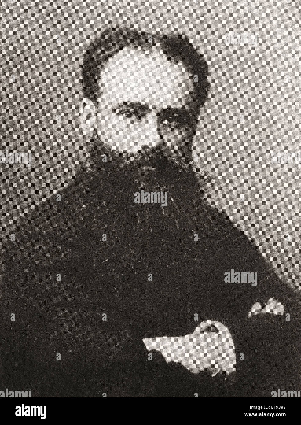 Hermann Sudermann, 1857 – 1928. German dramatist and novelist. Stock Photo
