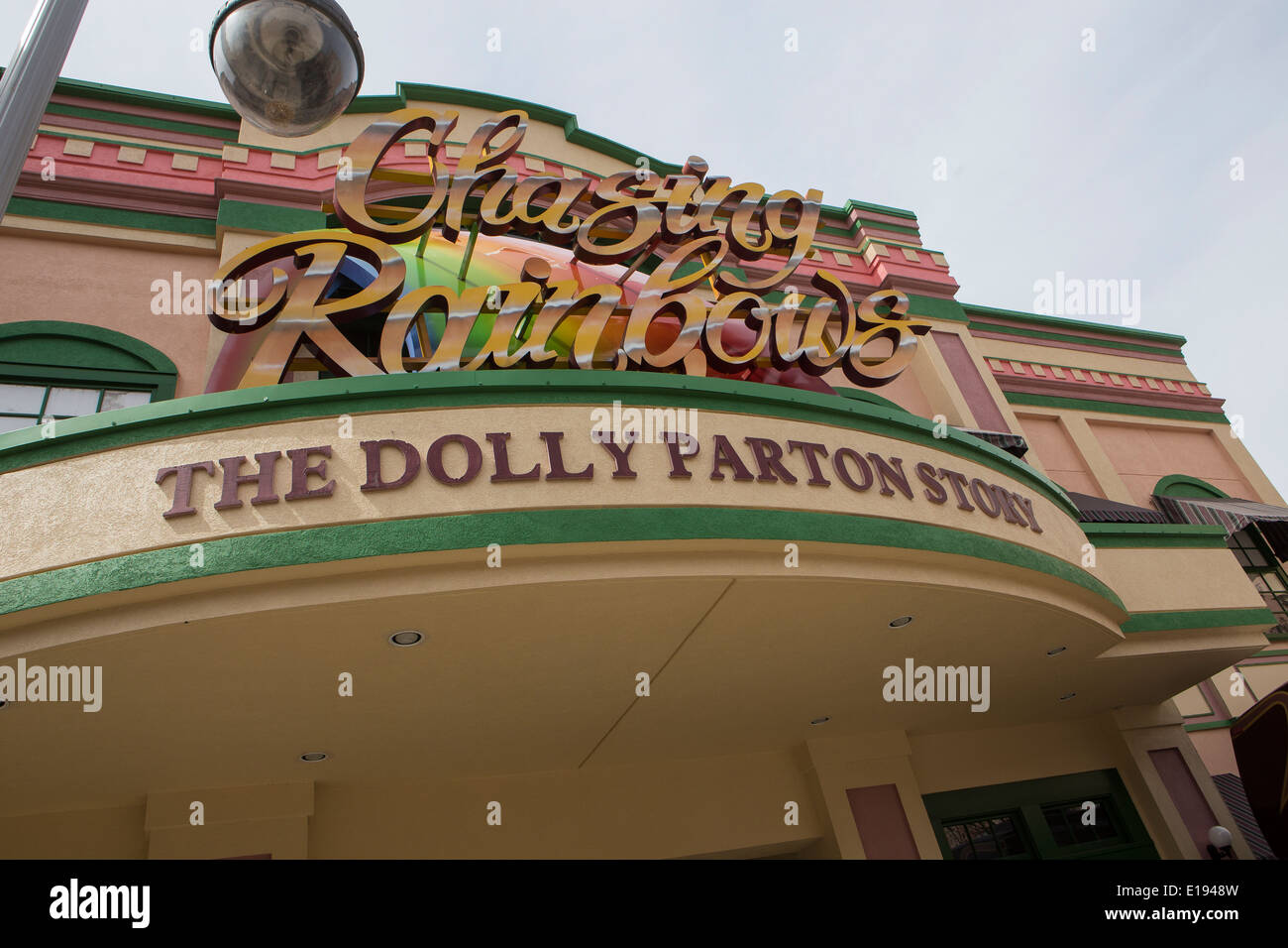 Chasing Rainbows Museum, Dolly Parton museum, is pictured in Dollywood
