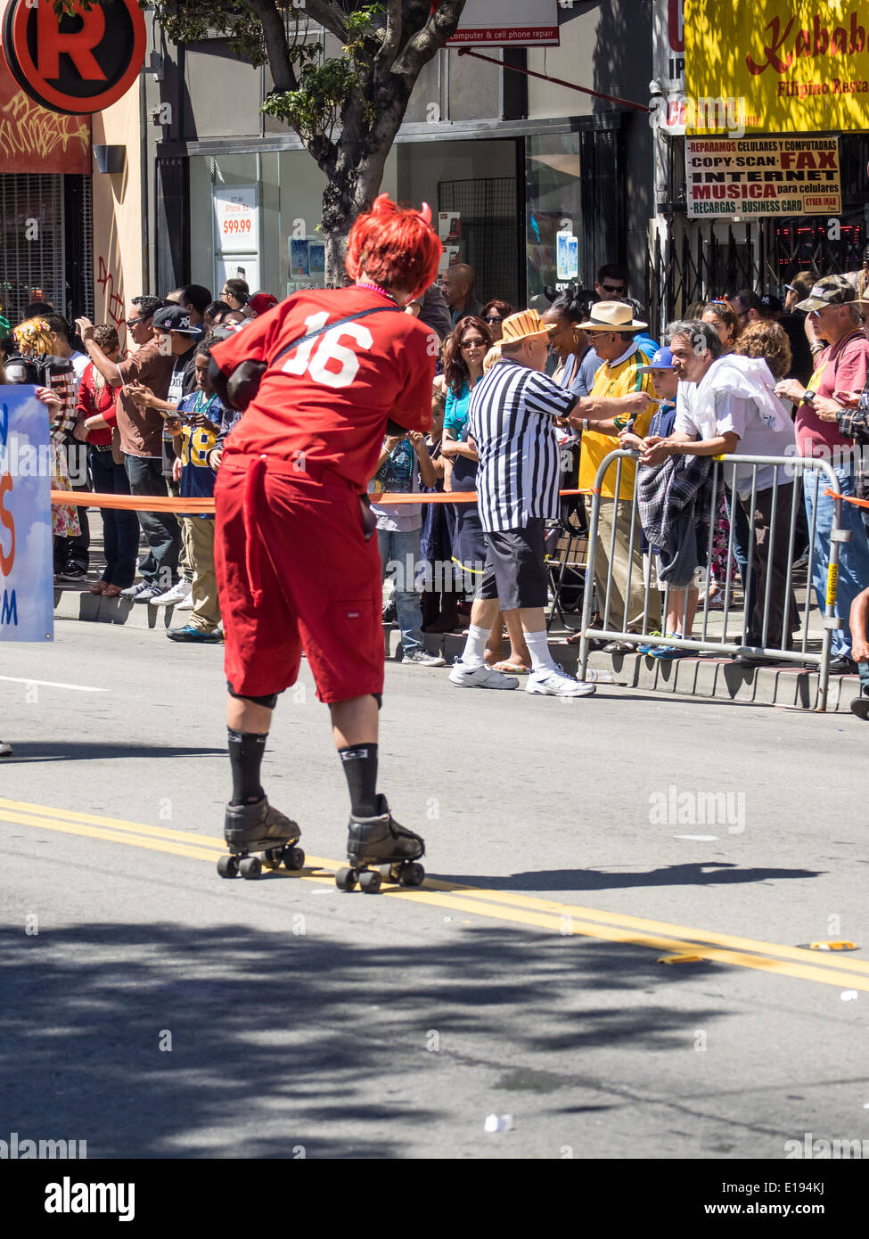 SAN FRANCISCO, CA/USA MAY 25 San Francisco Carnaval Grand Parade on