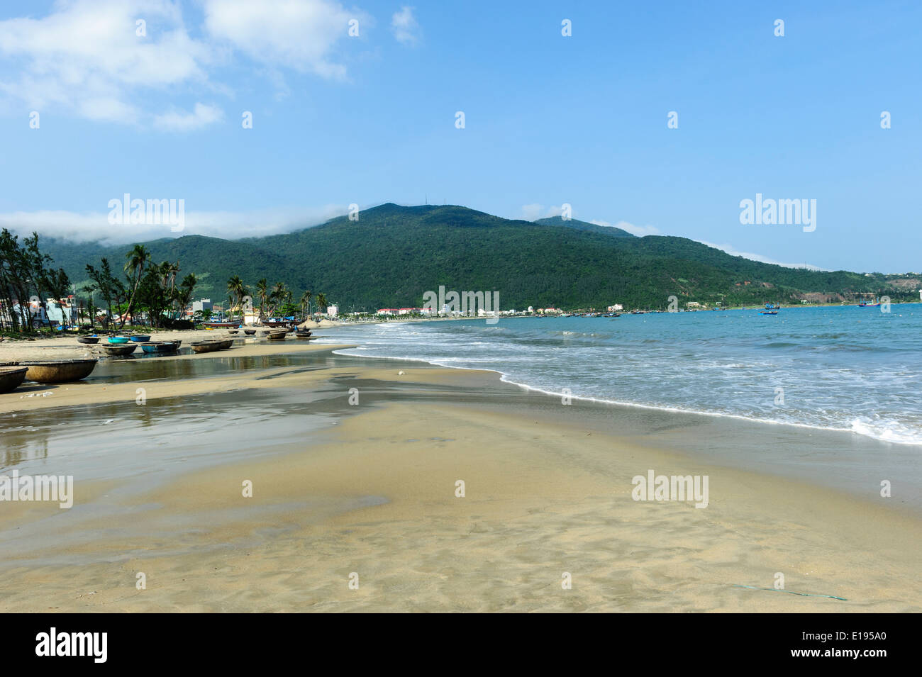 Da Nang beach Stock Photo