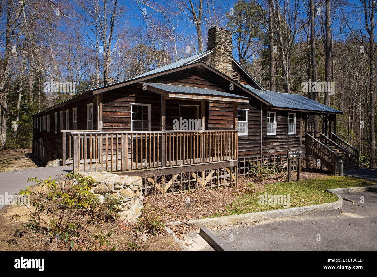 The Appalachian Clubhouse is pictured in the Elkmont Historic District ...