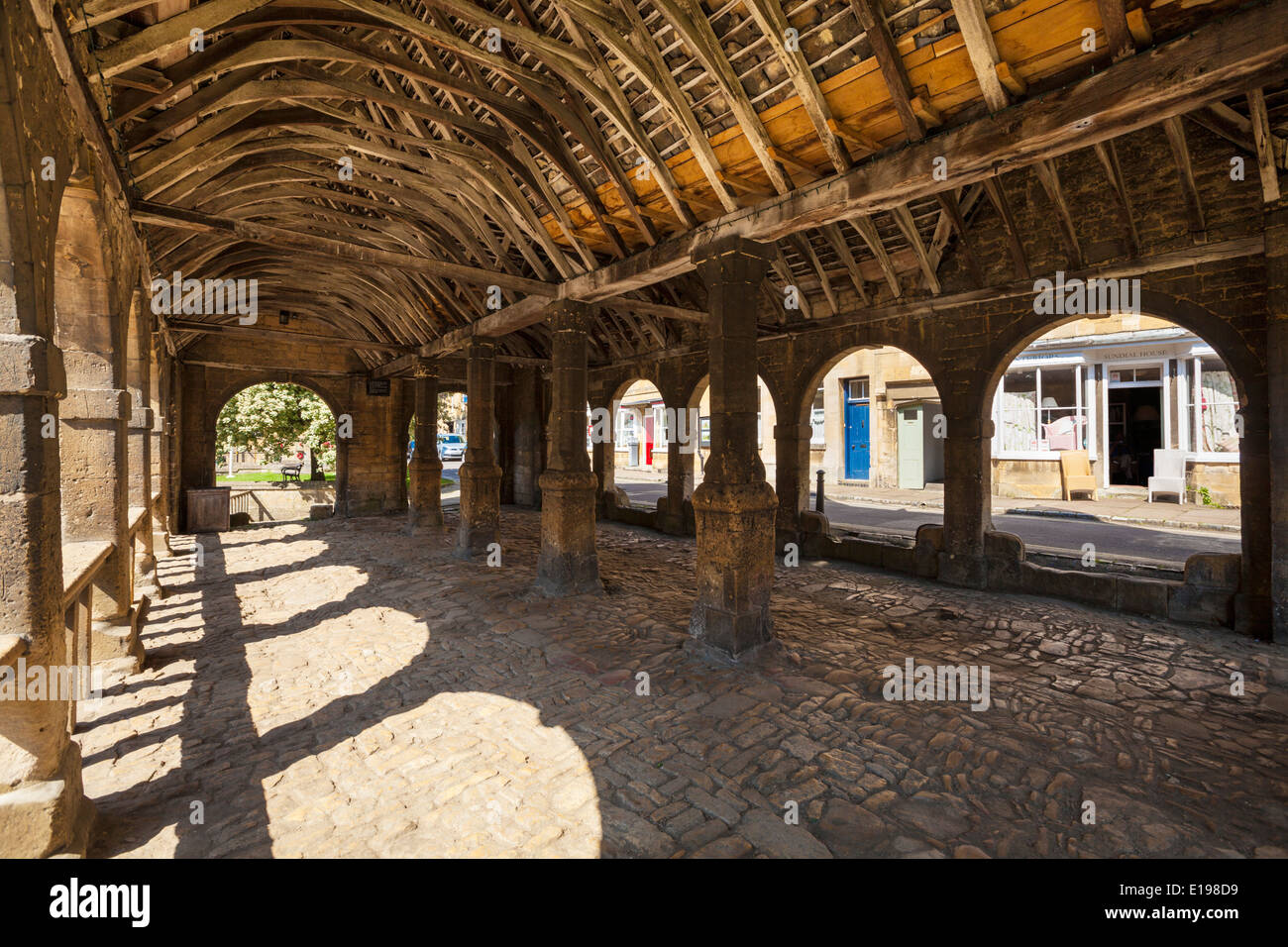 Chipping Campden Market Hall built 1646 High Street Chipping Campden