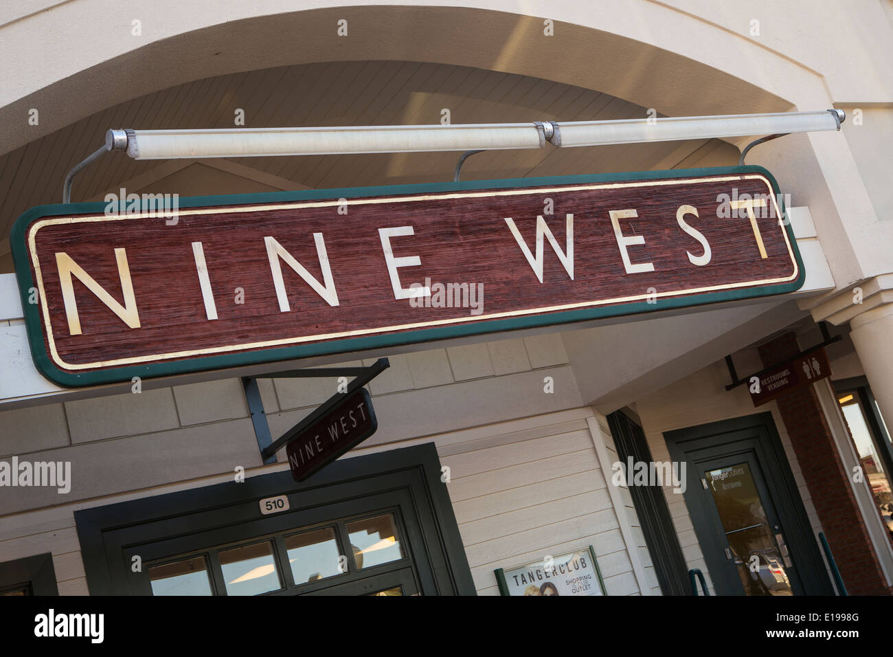 Nine West store is pictured in Tanger Outlets in Sevierville, Tennessee Stock Photo