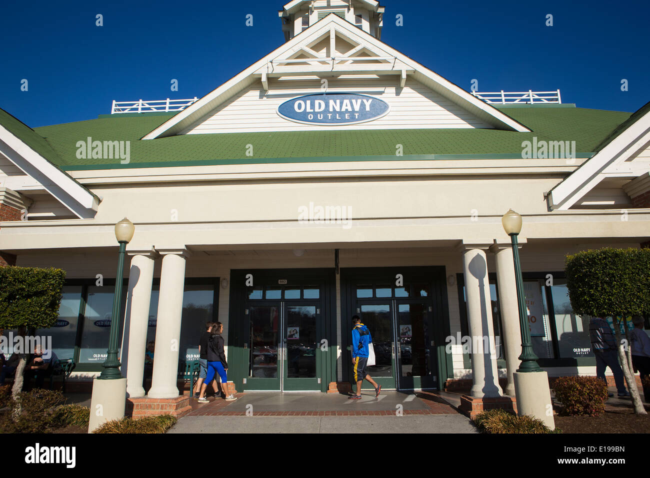 Old Navy store is pictured in Tanger Outlets in Sevierville, Tennessee Stock Photo