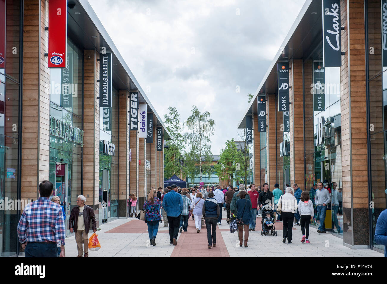 New whiteley shopping centre whiteley hi-res stock photography and images -  Alamy