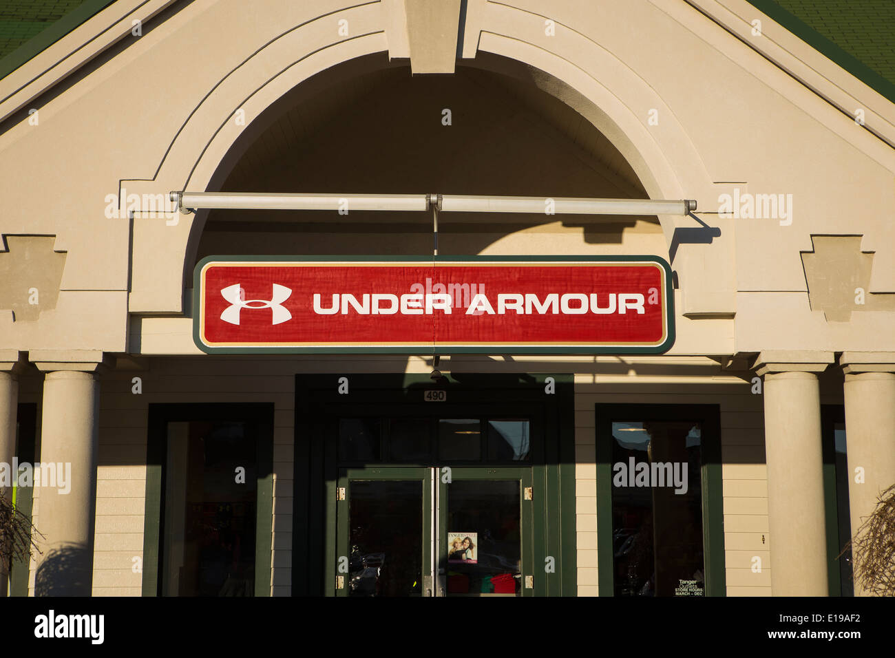 Under Armour store is pictured in Tanger Outlets in Sevierville, Tennessee  Stock Photo - Alamy