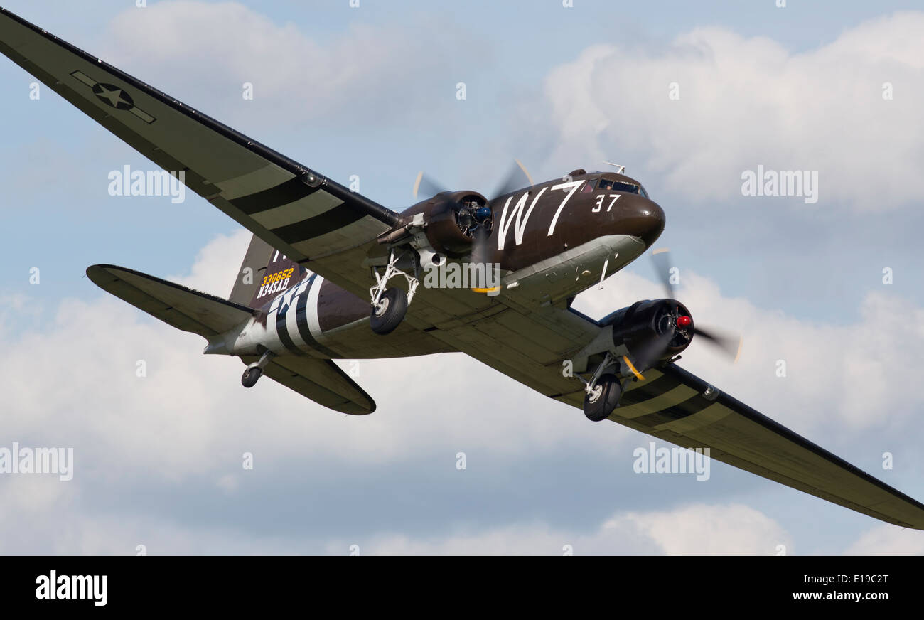 Douglas c-47 Skytrain Stock Photo