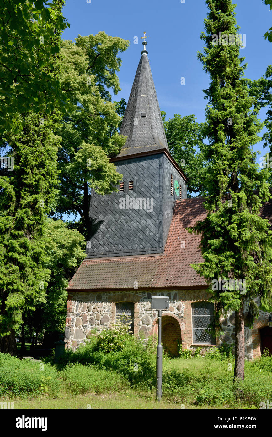 Dorfkirche, Alt-Reinickendorf, Reinickendorf, Berlin, Deutschland Stock Photo