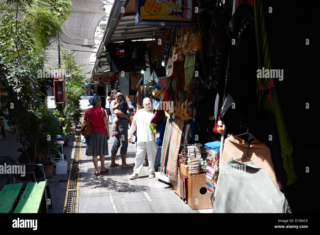 Download Free Santa Lucia Arts And Crafts Market Fair Santiago Chile Stock Photo Alamy PSD Mockup Template
