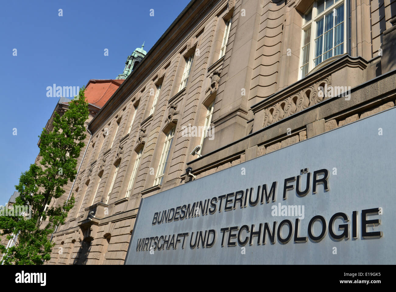 Bundesministerium fuer Wirtschaft und Technologie, Invalidenstrasse, Mitte, Berlin, Deutschland Stock Photo