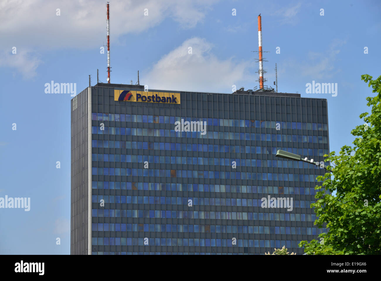 Postbank, Hallesches Ufer, Kreuzberg, Berlin, Deutschland Stock Photo