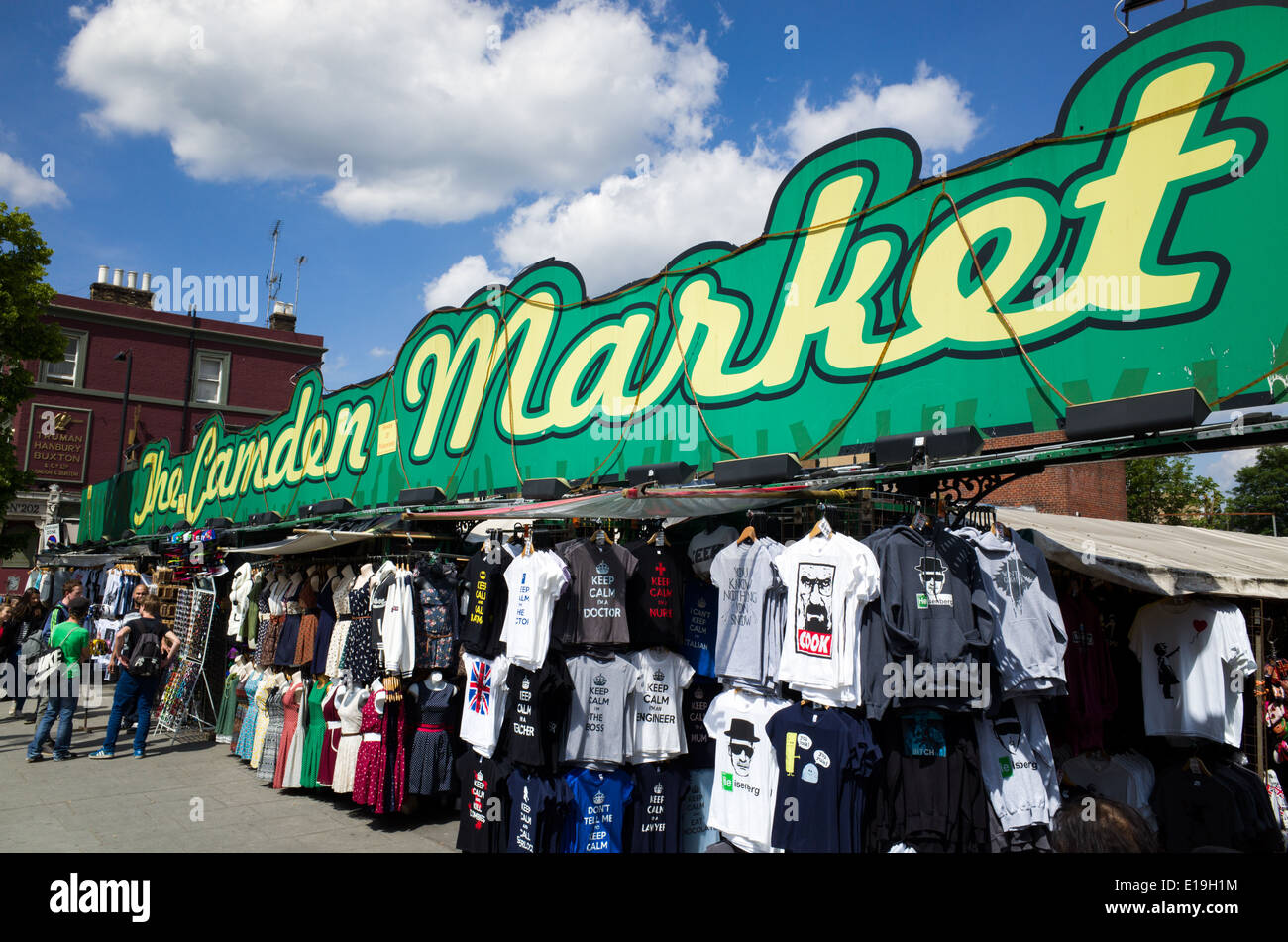 The Camden Market, London, England, UK Stock Photo