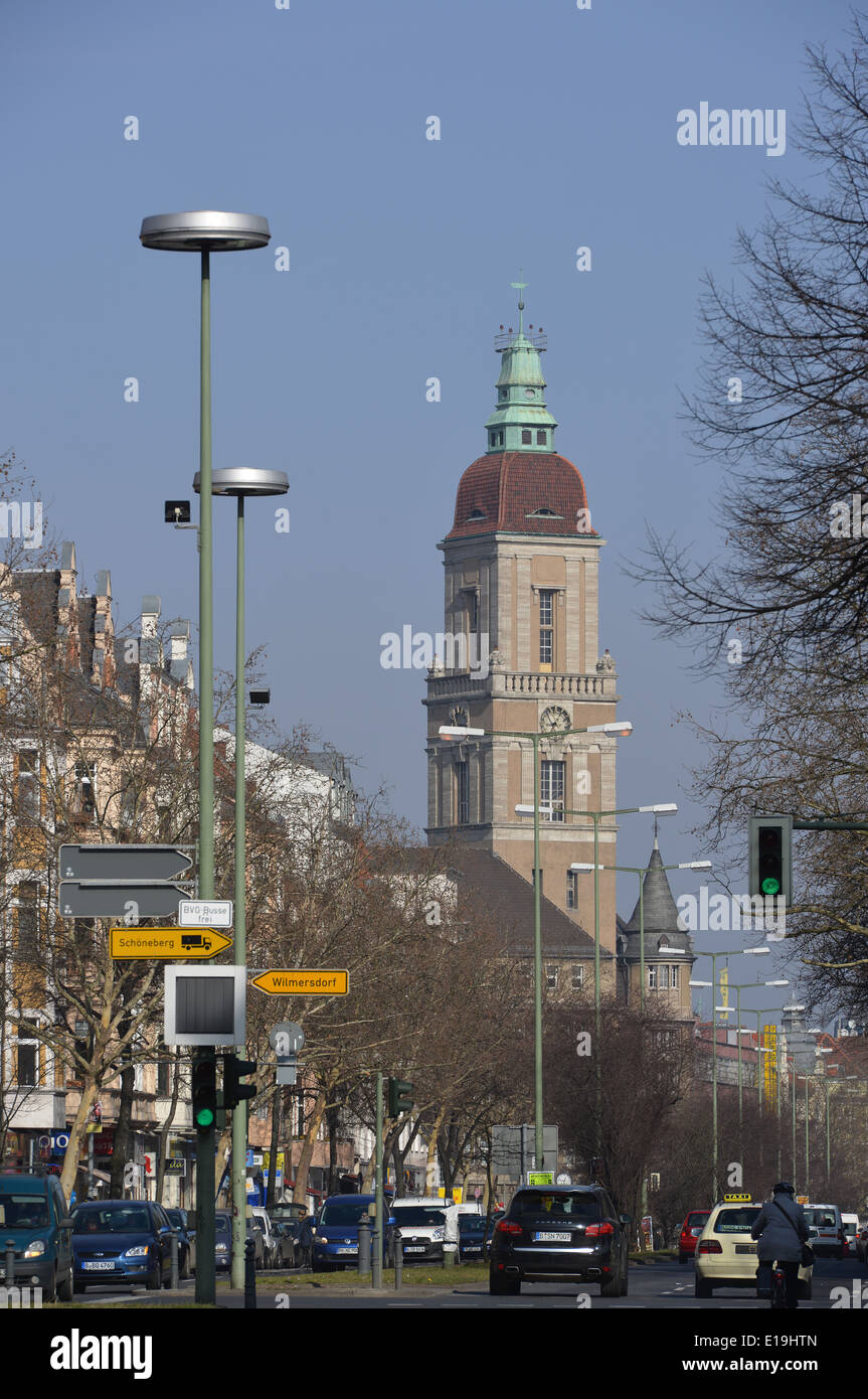 Rheinstrasse, Schoeneberg, Berlin, Deutschland / Schöneberg Stock Photo