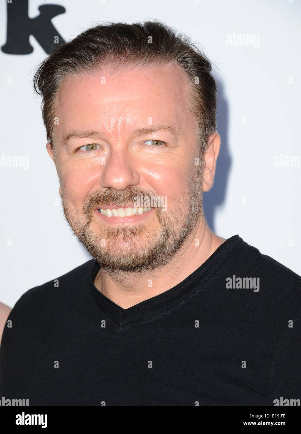 Los Angeles, California, USA. 27th May, 2014. Ricky Gervais attending