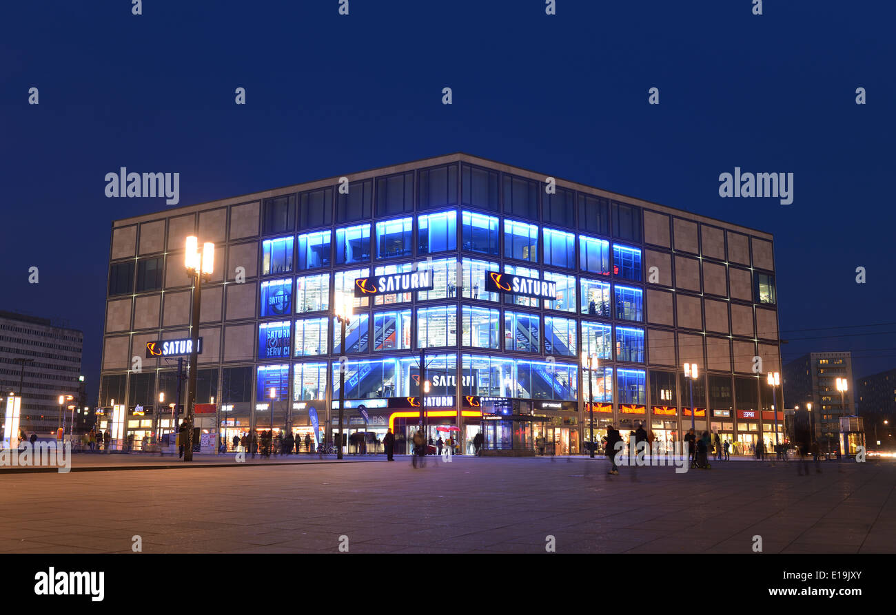 Saturn Building In Berlin Stock Photos Saturn Building In Berlin