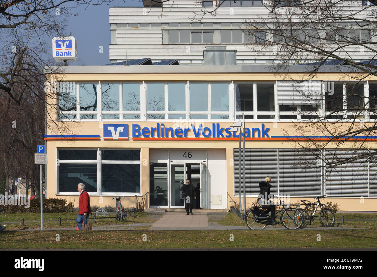 Berliner Volksbank, Schlossstrasse, Steglitz, Berlin, Deutschland Stock Photo