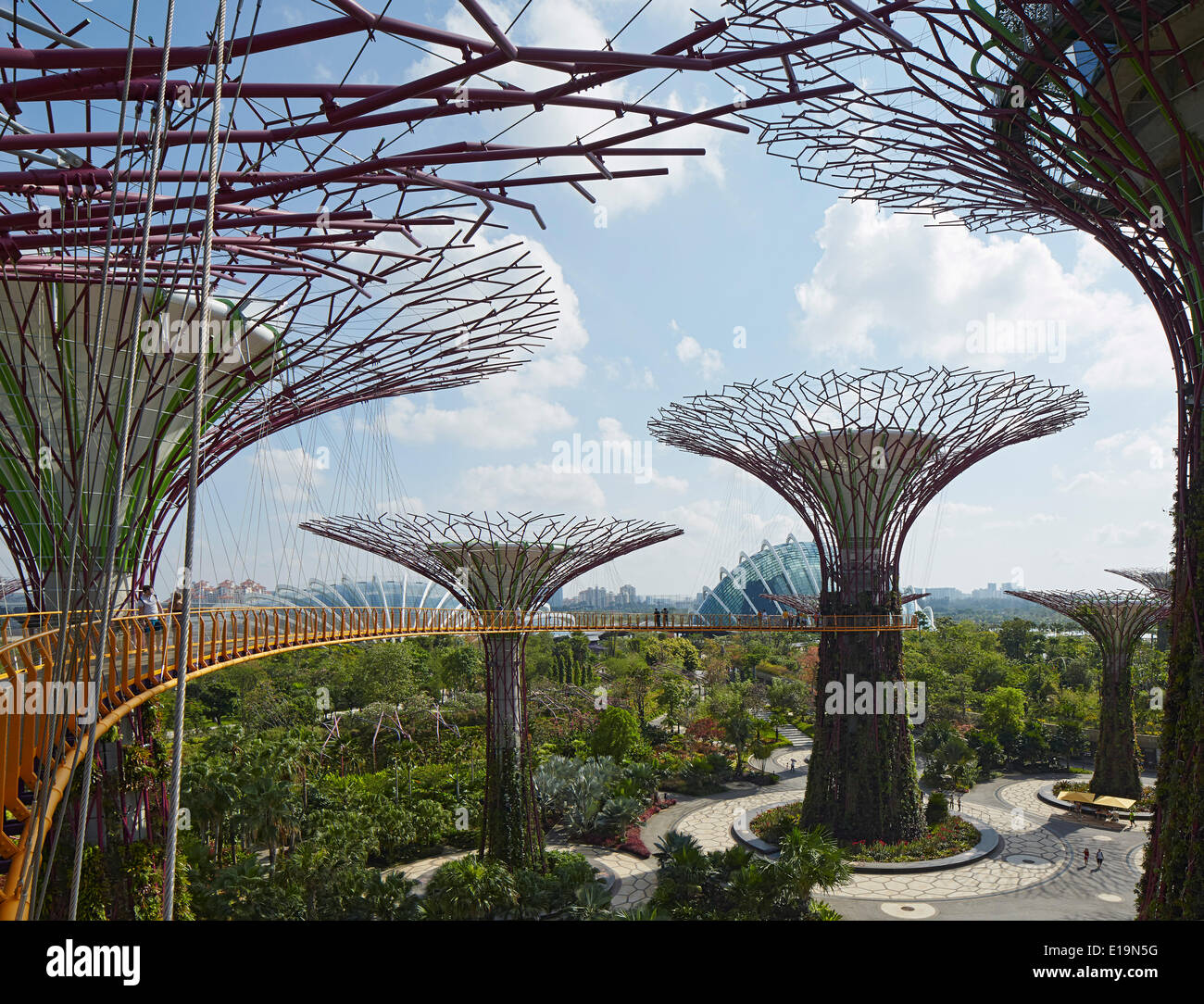Gardens by the Bay, Singapore, Singapore. Architect Wilkinson Eyre