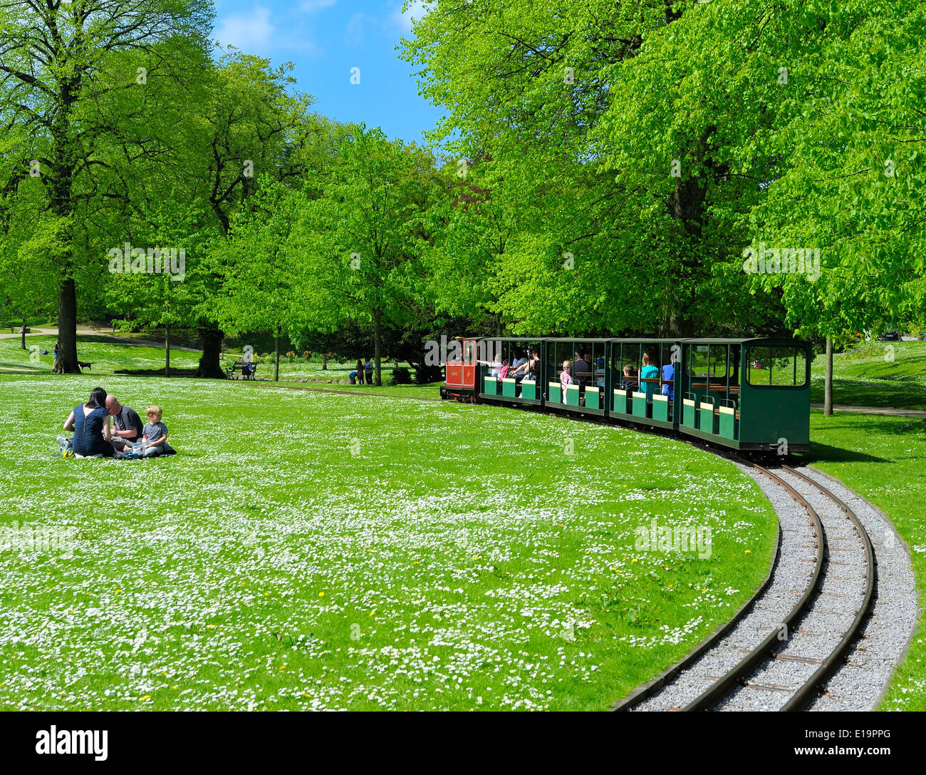 Mini Train England Mini train rides hi-res stock photography and images - Alamy