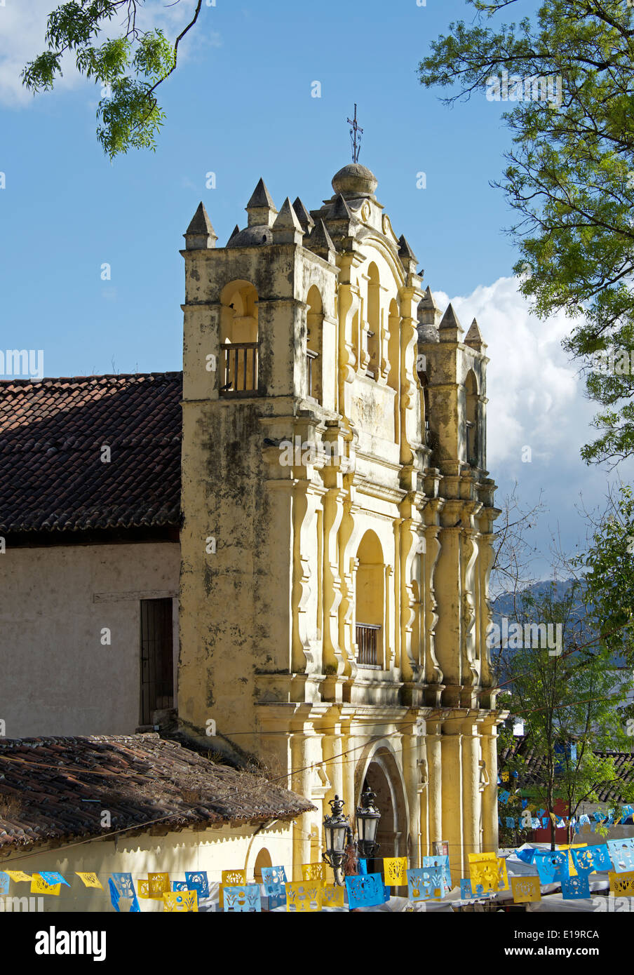 Templo de la Caridad 18th century church San Cristobal de las Casas Chiapas Mexico Stock Photo