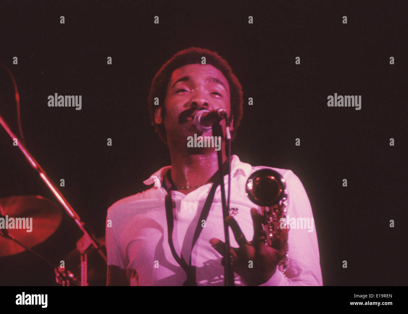 RONNIE LAWS US rock musician in 1981 Stock Photo - Alamy