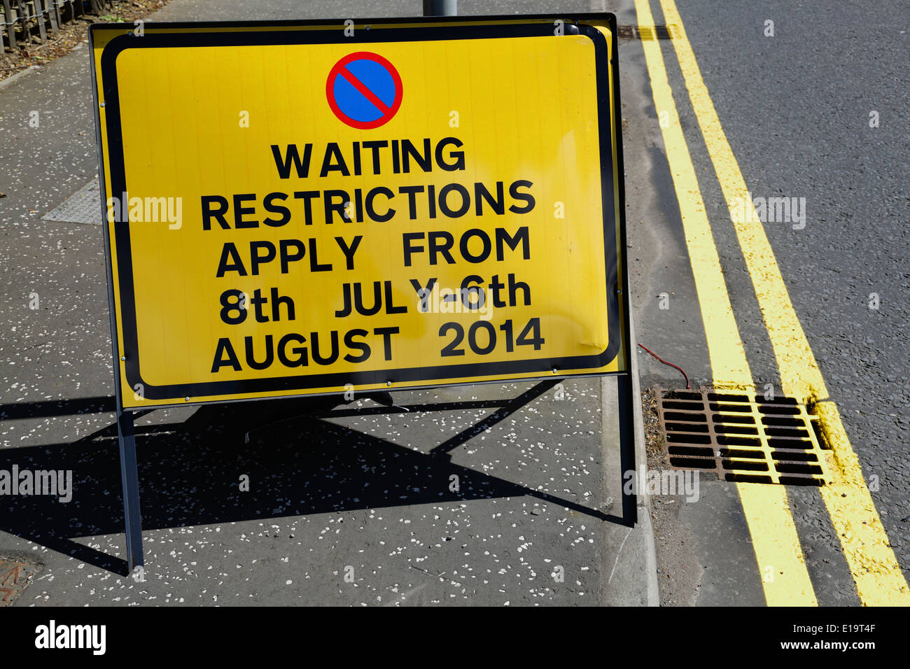 Parking Restrictions Stock Photos & Parking Restrictions Stock Images