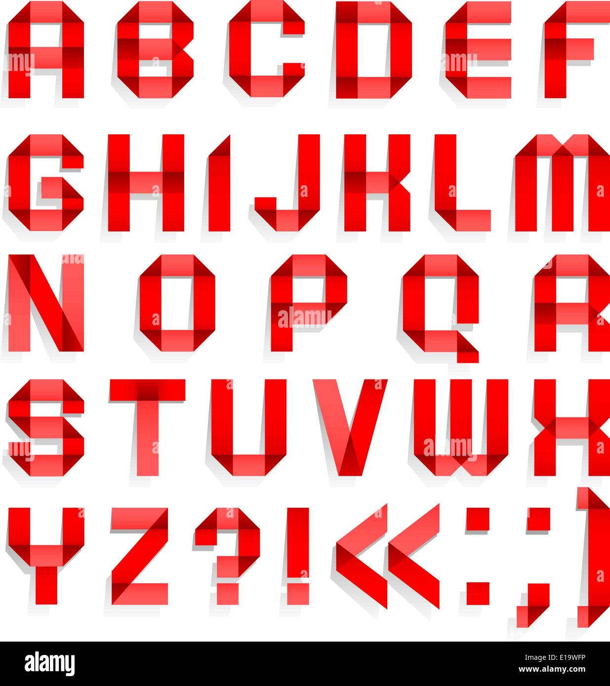 Children cut colored paper Stock Vector Images - Alamy