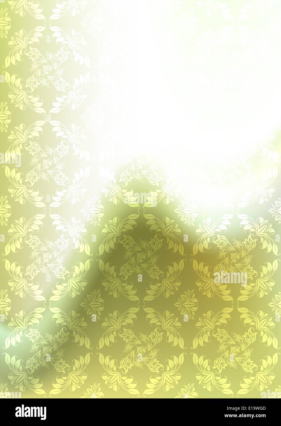 Background blur, ornament backdrop green, eps10,  gradient mesh Stock Vector
