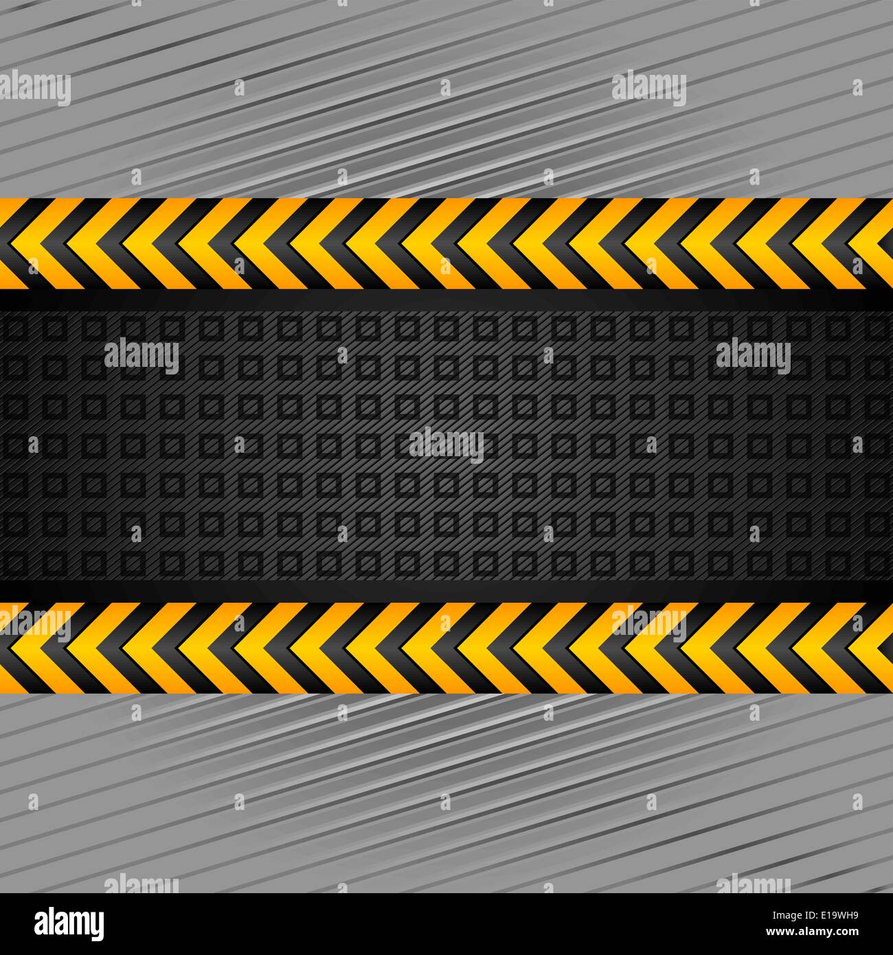 Background template, under construction Stock Vector