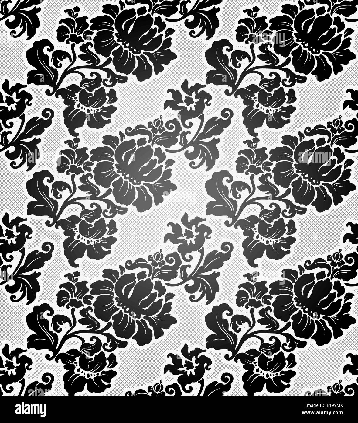 Lace background, ornamental flowers wallpaper Stock Vector Image & Art
