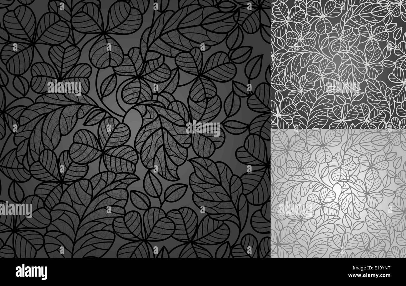 Leafs clover, lace background, vector Stock Vector Image & Art - Alamy