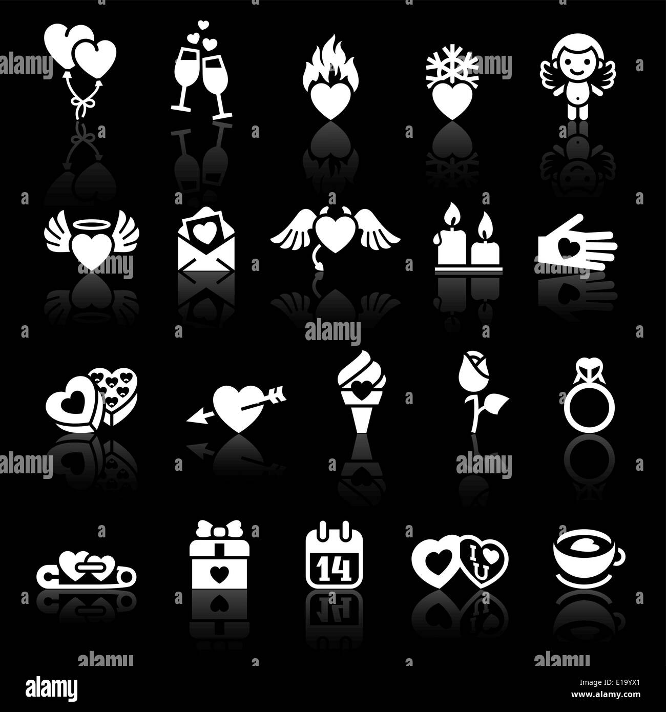 Valentines day heart candy Black and White Stock Photos & Images - Alamy