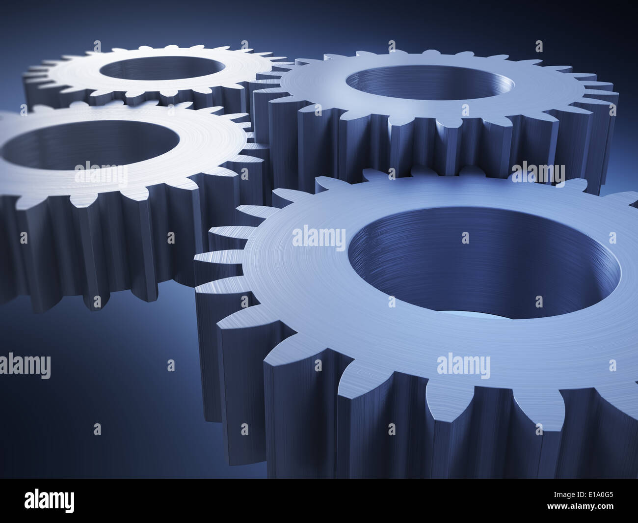 Abstract gears industrial background illustration Stock Photo Alamy