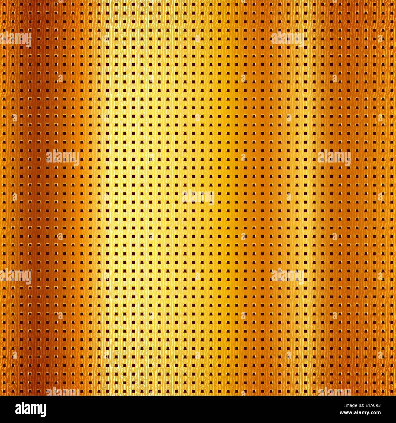 Metallic perforated scratched gold sheet Stock Vector Image & Art Alamy