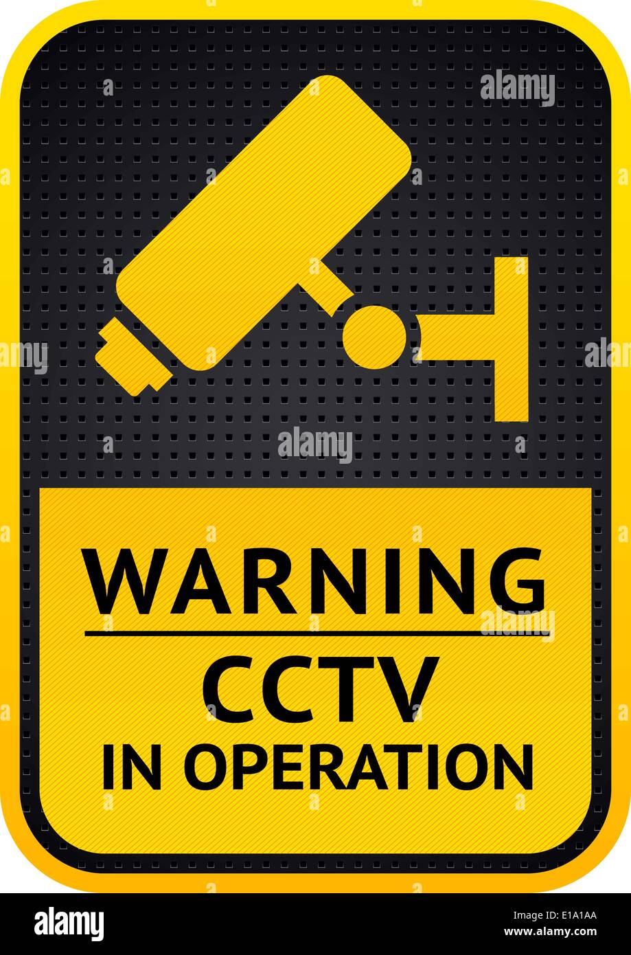 CCTV Camera Video surveillance sticker 10 eps Stock Vector Image & Art