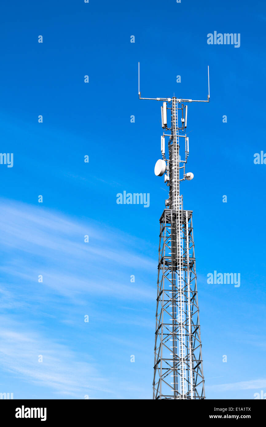 LTE - Long Term Evolution Base Station Stock Photo